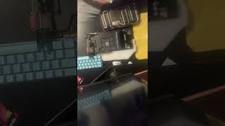 MSI GTX 1080 TI graphics card re paste thermal compound real time [upl. by Yaya]