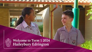 Haileybury Edrington Berwick  Welcome to Term 1 2024 [upl. by Seiden]