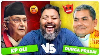 KP OLI vs DURGA PRASAI  zalanGM [upl. by Zilber]