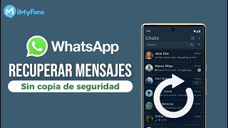 🤳Recuperar mensajes de WhatsApp sin copia de seguridad en 3 mins👇 [upl. by Adnilemre]