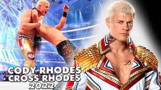 Cody Rhodes  Cross Rhodes Compilation 2022 [upl. by Akienaj]