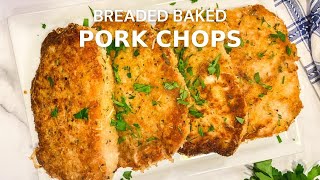 Breaded Boneless Pork Chops  Ultra Juicy [upl. by Anhej]