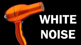 White Noise for babies blow dryer ASMR 10 hours relaxing video sleep aide hair dryer [upl. by Nehcterg937]