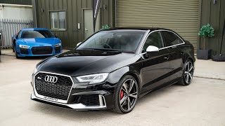 AUDI RS3 25 TFSI Saloon 4dr Petrol S Tronic quattro Euro 6 ss  AT Performance Cars [upl. by Coward338]