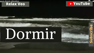 Jai filmé le Bruit des Vagues la nuit cest très relaxant [upl. by Brogle]