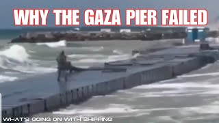 Why The Gaza Pier Failed  Five Issues and the Ultimate Cause Why JLOTS Did Not Succeed [upl. by Oniluap]