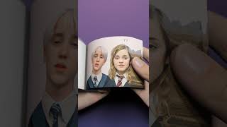 Hermione Granger amp Draco Malfoy Singing quotDeath Bedquot FlipBook harrypotter flipbook shorts [upl. by Daveta]