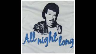 LIONEL RICHIE  All Night Long All Night 1983 HQ [upl. by Einrae]