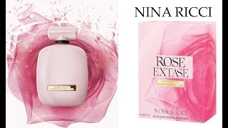 Nina Ricci Rose Extase  Perfume Review [upl. by Ahsaetal796]