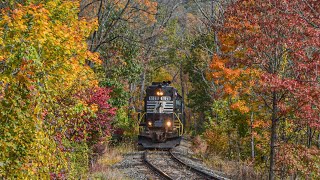 The Final Fall Shove on The Colebrookdale Railroad [upl. by Nichola256]