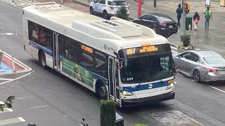 B57 bus announcements to RHIKEA Terminal Clever [upl. by Nudnarb]