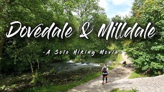 Dovedale to Milldale  Peak District National Park  A solo hiking movie [upl. by Hanus]