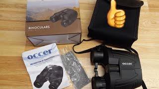 ReviewOccer 12x25 Compact Binoculars [upl. by Cha]