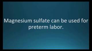 How to pronounce magnesium sulfate Memorizing Pharmacology Flashcard [upl. by Behl]