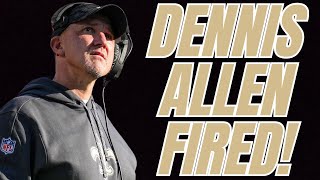 NFL Insider Reveals Whats NEXT for Saints After Firing Dennis Allen [upl. by Webb]