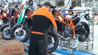 KTM Motorcycle factory [upl. by Seravat134]