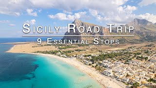 TOP 9 Sicily Road Trip Stops  2024 4K Italy Travel Guide [upl. by Waki283]