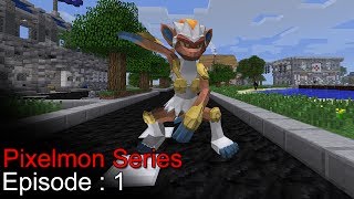 Minecraft Pixelmon Ep 1  الحلقه التعريفيه [upl. by Yecram]