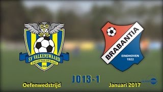 SV Valkenswaard JO131 Brabantia Januari 2017 [upl. by Nevs]