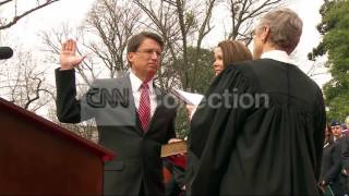 NC GOV PAT MCCRORY INAUGURATION CEREMONY [upl. by Marsland]