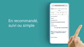 Letterdirectcom  envoyez vos lettres vertes et recommandées en ligne [upl. by Chrissa]
