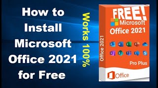 How to Download and Install Microsoft Office 2021 and Others for Free in Windows 10 Step by Step [upl. by Eaneg967]