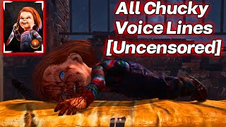 All Chucky Voice Lines Uncensored [upl. by Habeh]