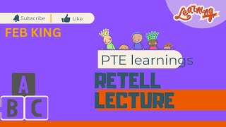 PTE Speaking Retell Lecture  SuperEasy [upl. by Thalassa]