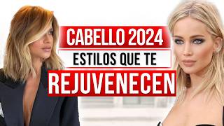 CABELLO 2024 que te QUITARÁ 10 AÑOS de Encima  TODO lo que se USARÁ  2024 Hair Trends [upl. by Latta]