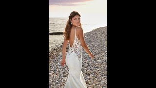 Eddy K Wedding Dress Style Desiree  DR2044  Dreams 2021 Collection shorts [upl. by Akinnor528]