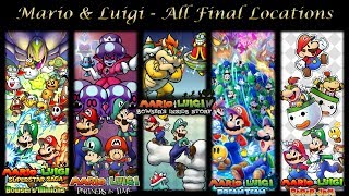 Mario amp Luigi OST  All Final Locations Theme DX [upl. by Lion740]