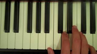 How To Play an E Minor Pentatonic Scale on Piano [upl. by Vlada]