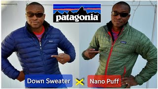 PATAGONIA Nano Puff Versus Down Sweater Jacket Whats The BEST Deal [upl. by Kristien]