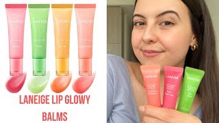 The Best Lip Balm Ever  Laneige Glowy Lip Balms [upl. by Frame18]