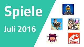 Top Spiele Apps für Android amp iOS  Juli 2016 [upl. by Uphemia]