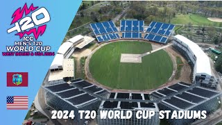 ICC Mens T20 World Cup Stadiums 2024  America amp West Indies [upl. by Viviyan]