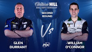 PDC World Darts Championship 2022 Round 2 Glen Durrant vs William OConnor 2021 12 22 HUN [upl. by Aneeuqahs]