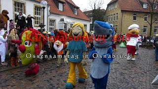 Karneval 2018  Ossensamstag in Osnabrück [upl. by Baiss988]