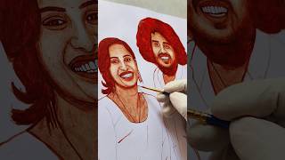 Blood Art ❤️8147858693kannada drawing artist painting viralshorts trending trendingshorts [upl. by Arait185]