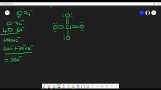 Perchlorate Lewis Structure ClO4 [upl. by Carrie267]