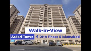 Latest Update  Askari Tower 4 DHA Phase 5 Islamabad [upl. by Icnarf]