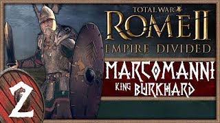 THE LANGOBARDIMARCOMANNI WAR  ROME II  Empire Divided Marcomanni 2  SurrealBeliefs [upl. by Winna]