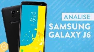 Samsung GALAXY J6 vale a pena  Review  Análise completa [upl. by Baecher]