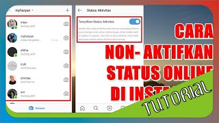 Cara Menonaktifkan Status Online di Instagram [upl. by Carper]