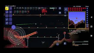 Terraria tModloader mobile  Calamity Mod   Revengeance The Perforators  class  rogue [upl. by Docile]