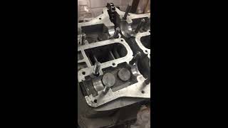 Rebuilding a Laverda Montjuic  Cylinder Head [upl. by Fablan978]