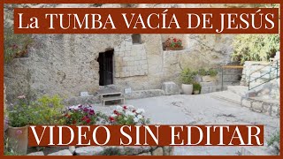 La TUMBA VACIA de JESUCRISTO en Jerusalén INEDITO esto es lo que se viven el Jardín de la Tumba [upl. by Akcimehs]