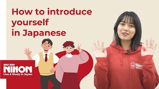 Learn how to introduce yourself in Japanese Jikoshoukai  Self introduction for beginners [upl. by Krueger840]