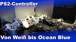 PlayStation 2Controller  Von Weiß bis Ocean Blue [upl. by Wauters]