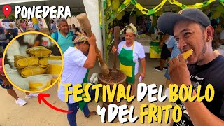 😱 IMPERDIBLE Festival del Bollo y del Frito en PONEDERA  8va Versión todo un EXITO [upl. by Atalayah922]